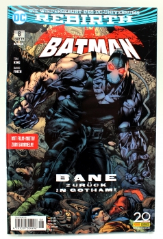 DC Comics Batman Rebirth Comic Nr. 8: Bane zurück in Gotham! von Panini